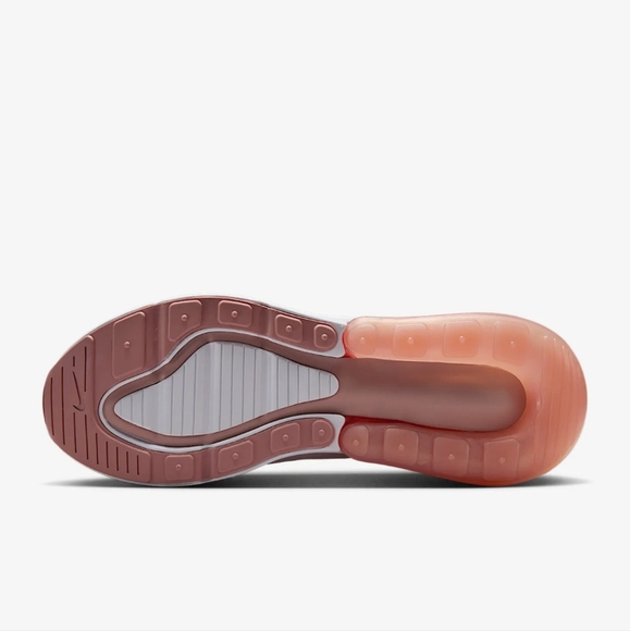 Women's Nike Air Max 270 Pink Sneakers made with Swarovski Crystals - Picture 3 of 6